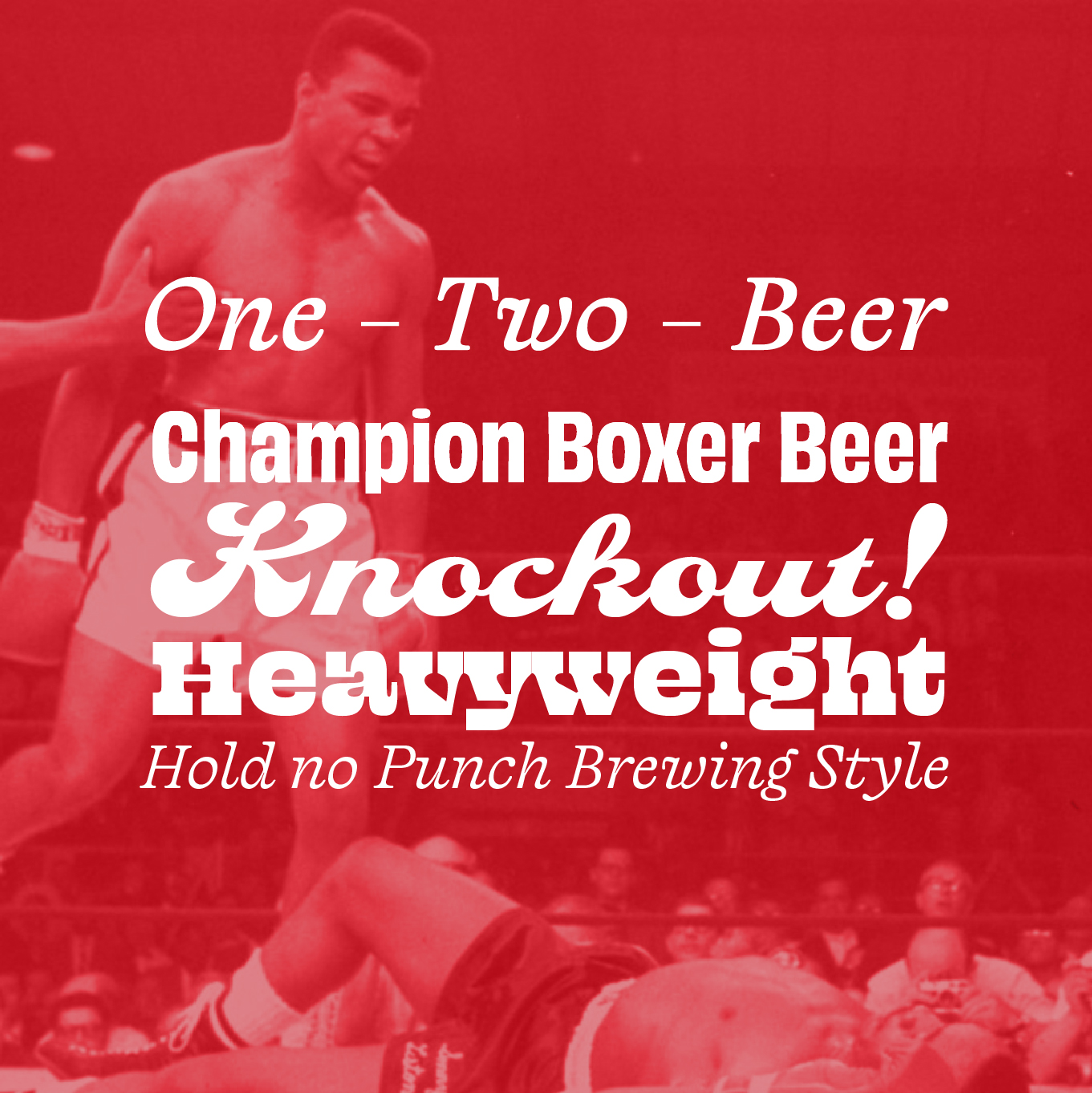 One two beer